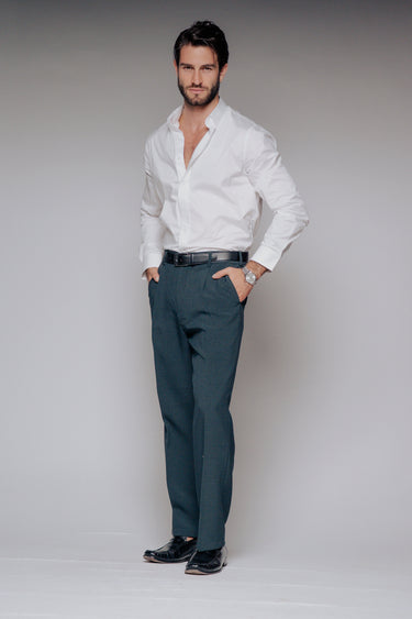 HUDSON PANT TAPERED FIT GRIS