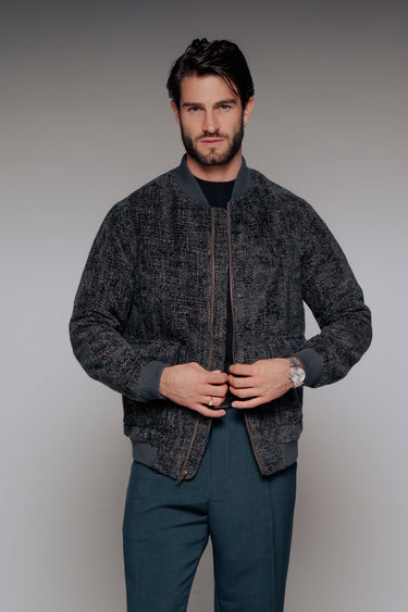 CHAQUETA CHELSEA BOMBER GRIS