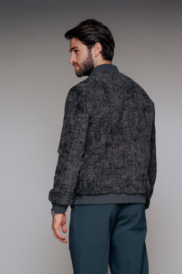 CHAQUETA CHELSEA BOMBER GRIS
