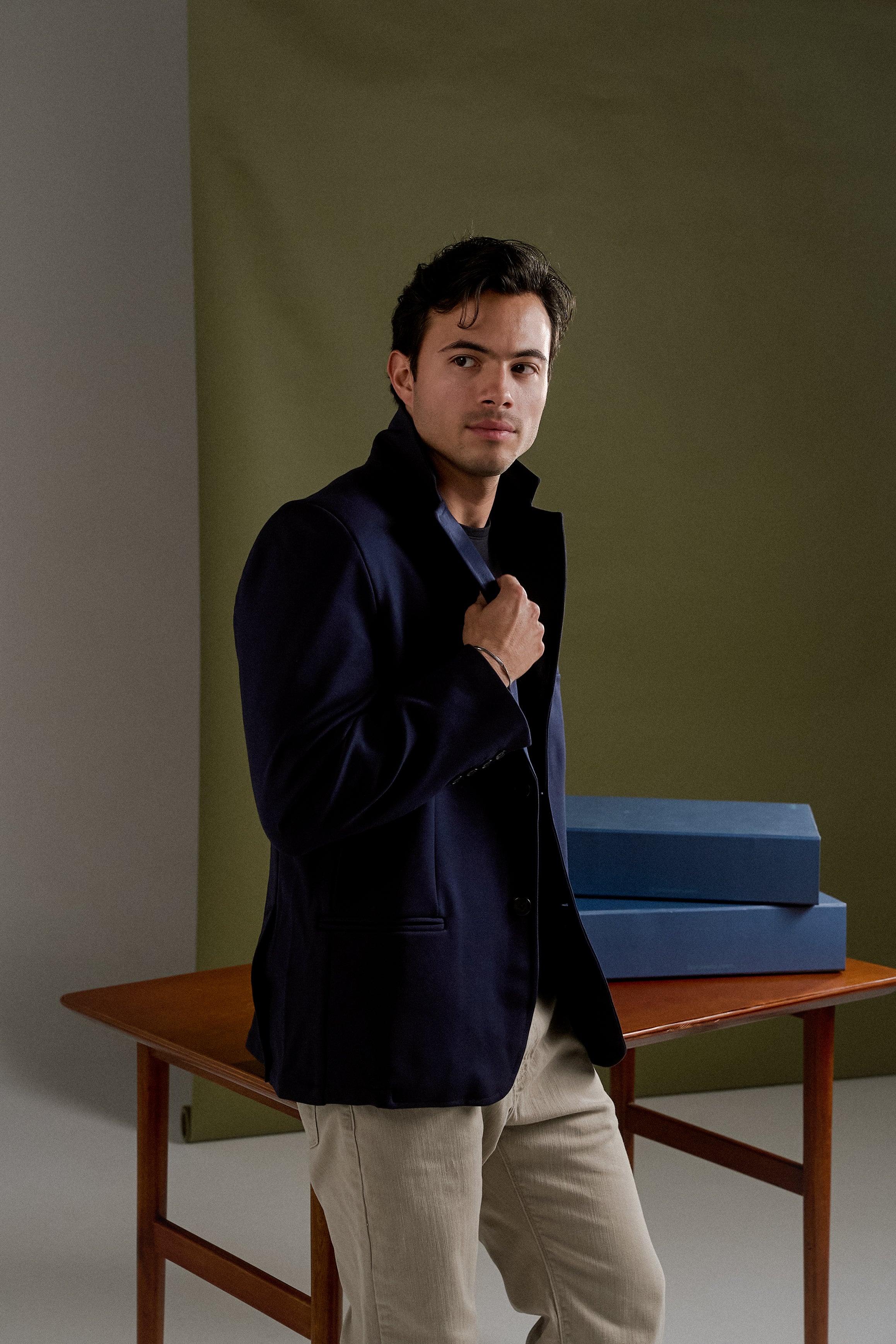 BLAZER BLEECKER AZUL NAVY