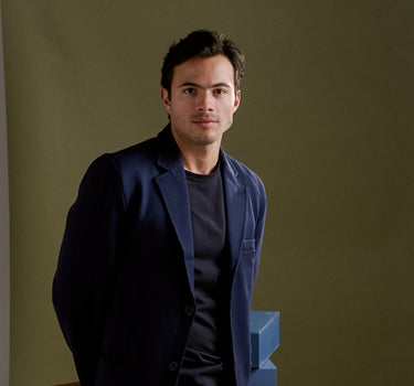 BLAZER BLEECKER AZUL NAVY