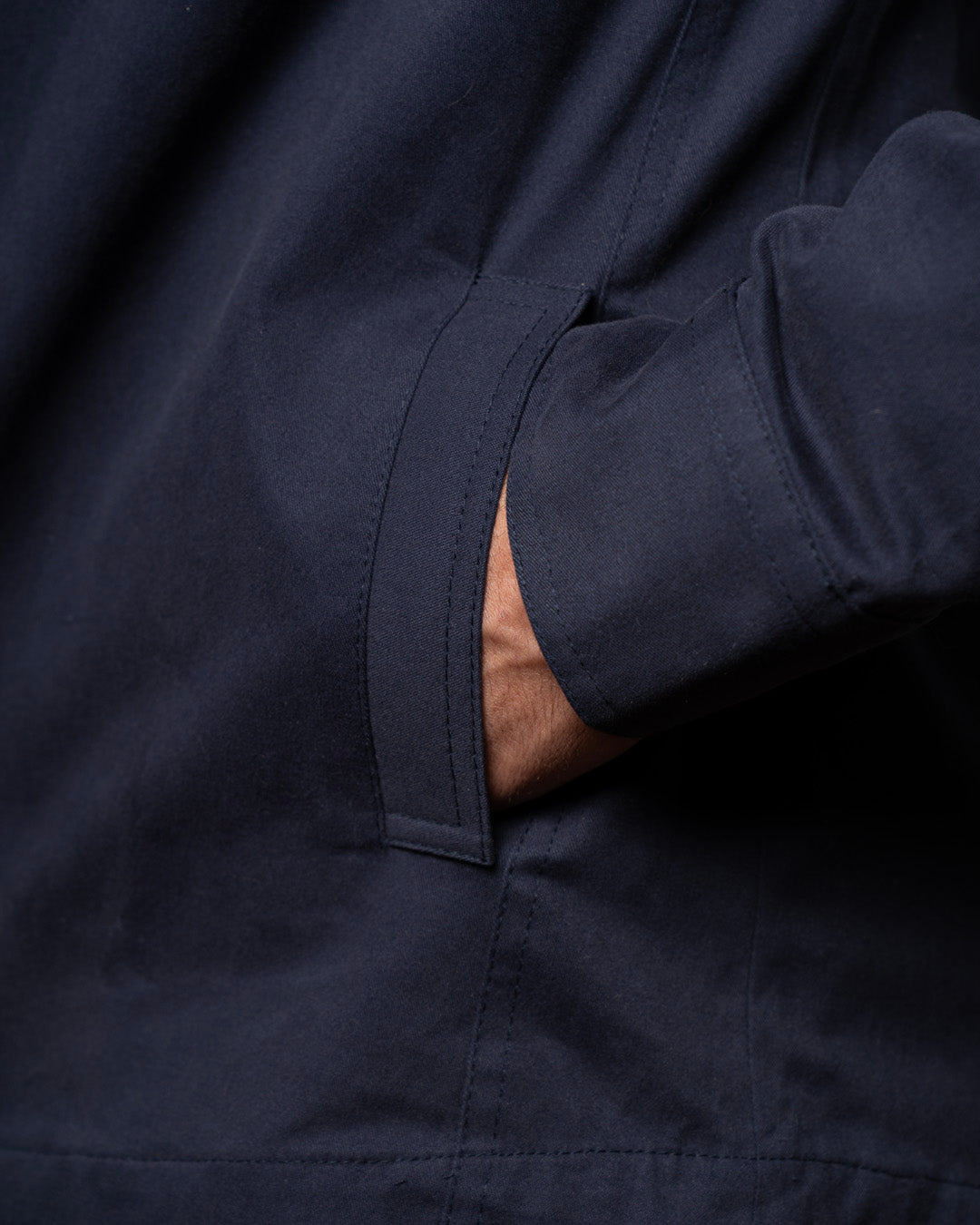 HUDSON SOBRE CAMISA  AZUL NAVY