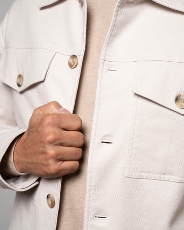 CHAQUETA AVENUE ALABAMA DRIL BEIGE