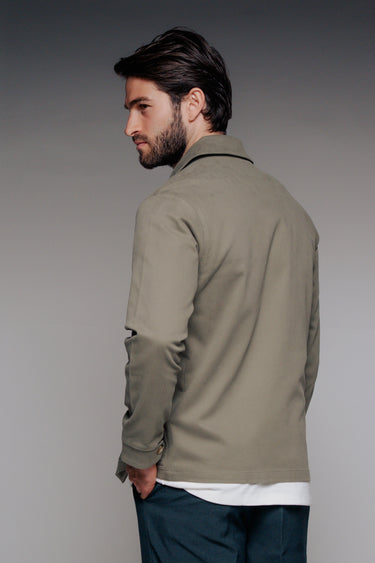 CHAQUETA AVENUE ALABAMA DRIL VERDE MILITAR
